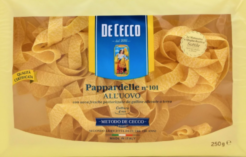 Pappardelle n°101 All'Uovo 250 g