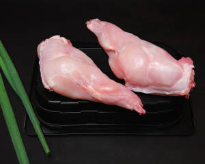 Kaninchenkeule frisch 2 Stück ca. 400 g                        